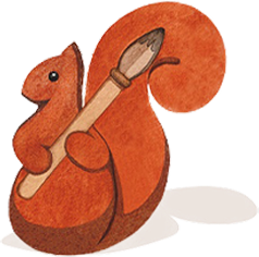logo l'atelier de l'écureuil