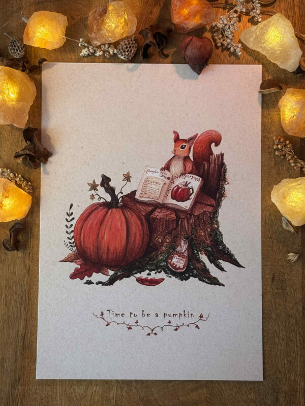 Time to be a pumpkin