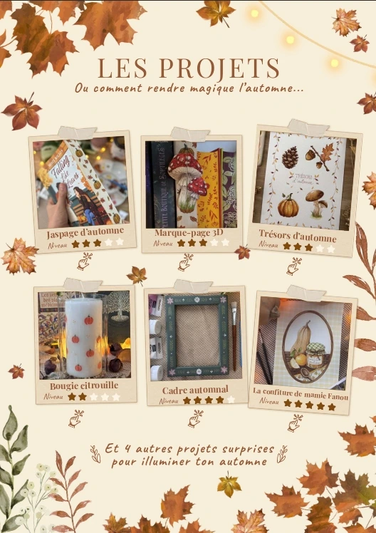 Projets Ebook "Un Automne Enchanté"